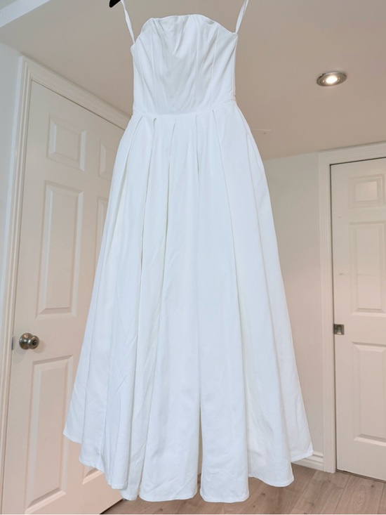 House of CB Dresses & Skirts - HOUSE OF CB 'Audrey' White Strapless Midi Sundress Size XS Cup A-C NWOT
